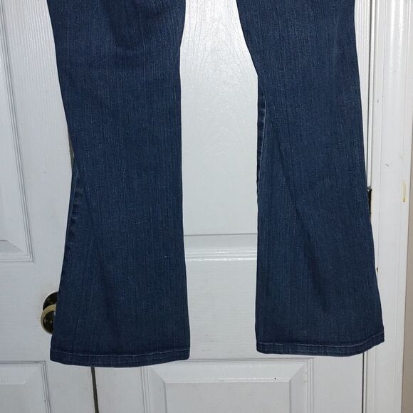 Chico's Platinum Denim wide leg jeans   Chico's Sz 0 ( Sz 4) - Picture 5 of 6